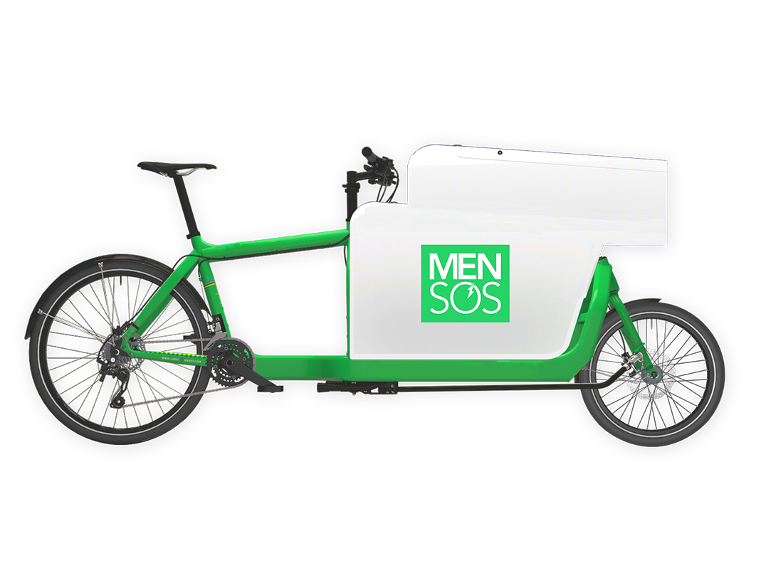 Mensajero en bicicleta